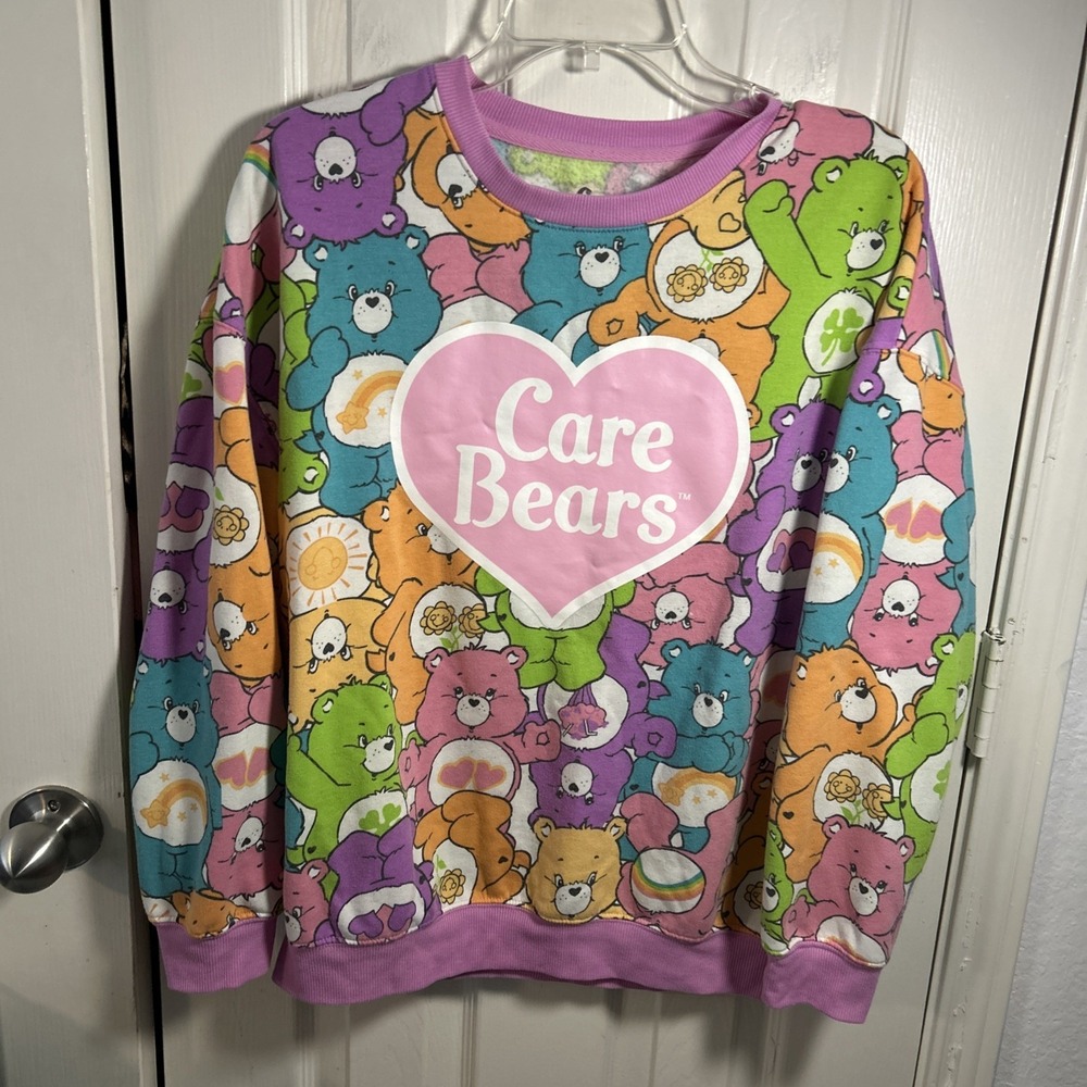 CARE BEARS Hybrid Apparel Size‎ M Multicolor Sweatshirt Women's